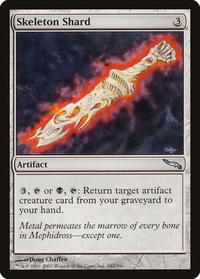Skeleton Shard, Mirrodin 242