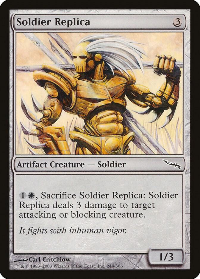 Soldier Replica, Mirrodin 244