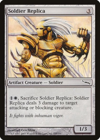 Soldier Replica, Mirrodin 244