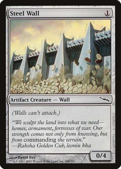 Steel Wall, Mirrodin 248