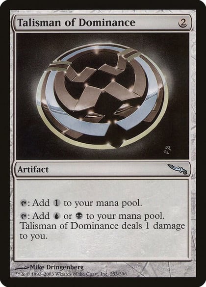 Talisman of Dominance, Mirrodin 253
