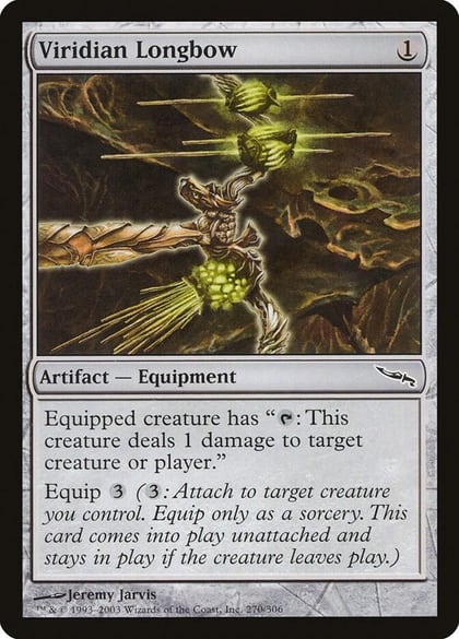 Viridian Longbow, Mirrodin 270