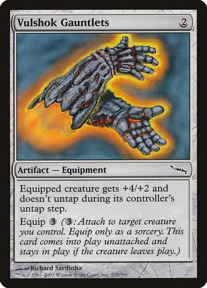 Vulshok Gauntlets, Mirrodin 273