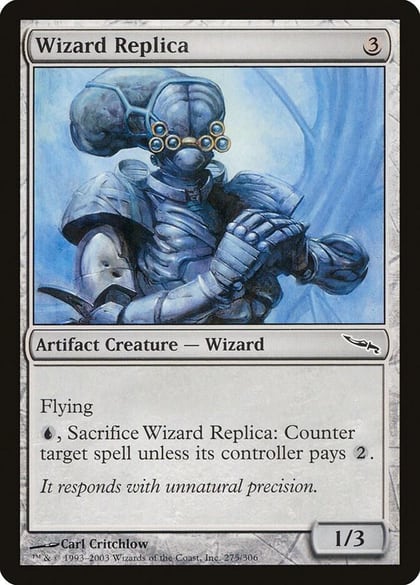 Wizard Replica, Mirrodin 275
