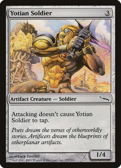 Yotian Soldier, Mirrodin 277