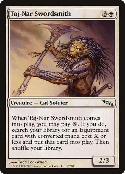 Taj-Nar Swordsmith, Mirrodin 27