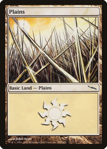 Plains (290), Mirrodin 290