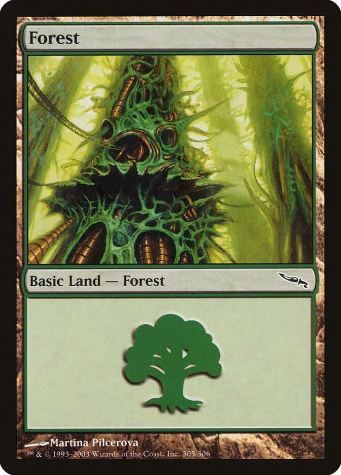 Forest (305), Mirrodin 305