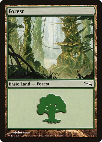 Forest (306), Mirrodin 306