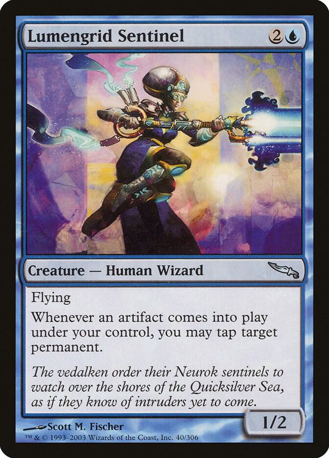 Lumengrid Sentinel, Mirrodin 40