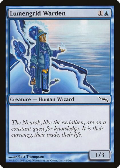 Lumengrid Warden, Mirrodin 41
