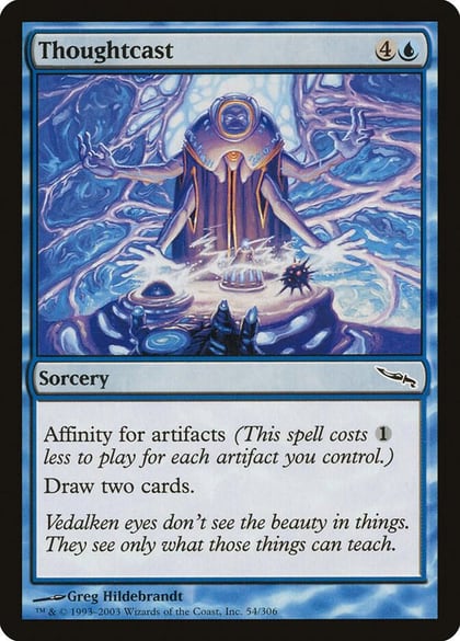 Thoughtcast, Mirrodin 54