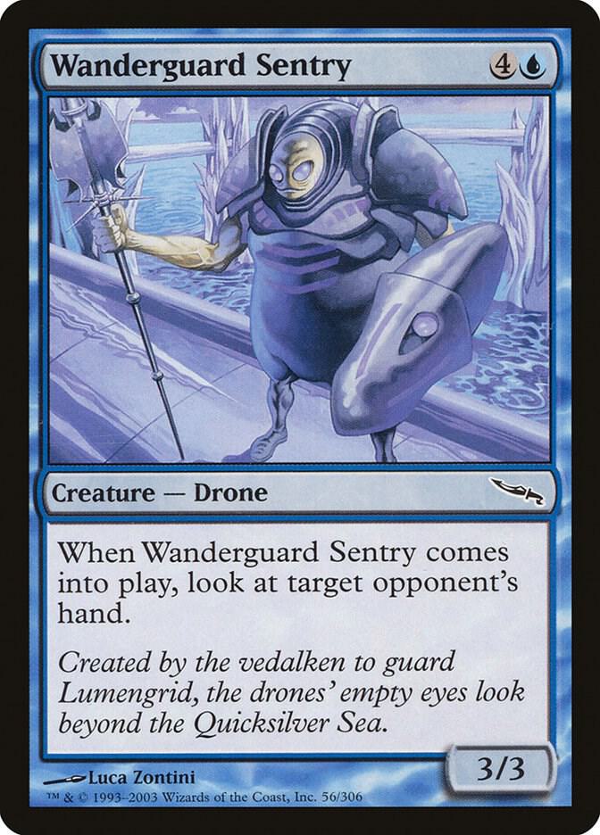 Wanderguard Sentry, Mirrodin 56