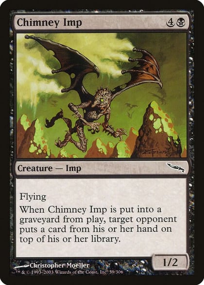 Chimney Imp, Mirrodin 59