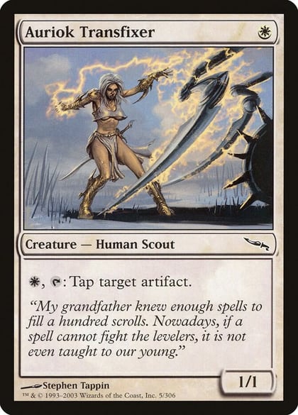 Auriok Transfixer, Mirrodin 5