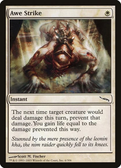 Awe Strike, Mirrodin 6