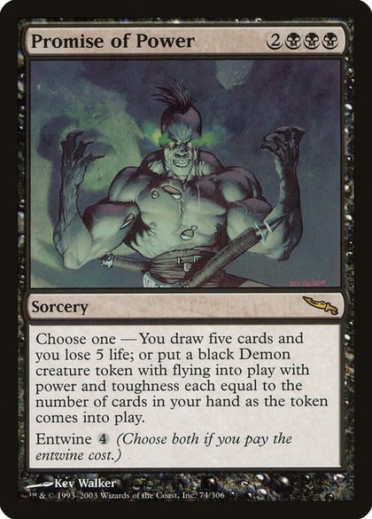 Promise of Power, Mirrodin 74