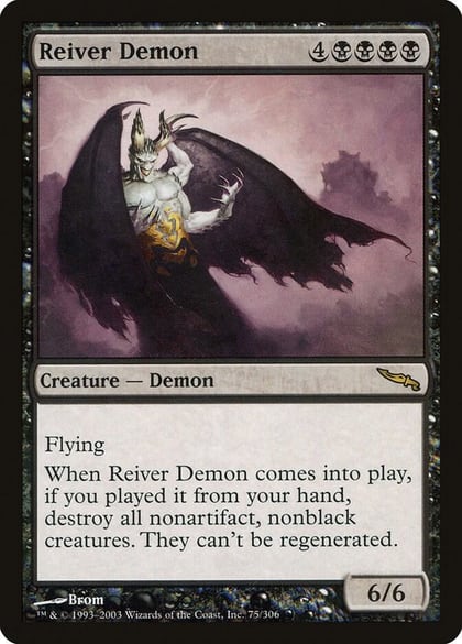 Reiver Demon, Mirrodin 75