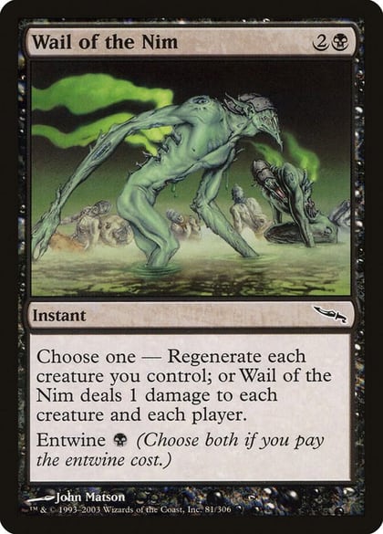 Wail of the Nim, Mirrodin 81