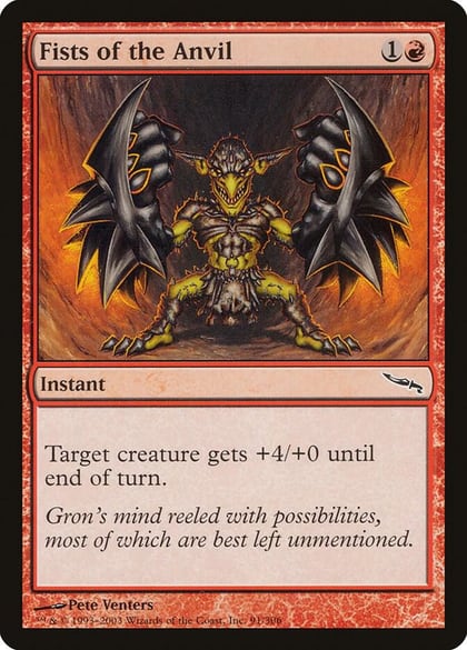 Fists of the Anvil, Mirrodin 91