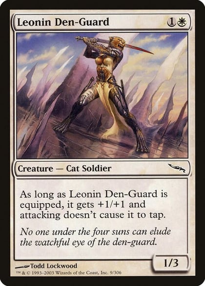 Leonin Den-Guard, Mirrodin 9