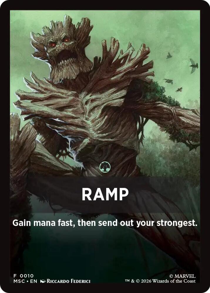 Ramp Theme Card, Commander: Marvel Super Heroes 10