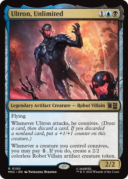 Ultron, Unlimited, Commander: Marvel Super Heroes 100