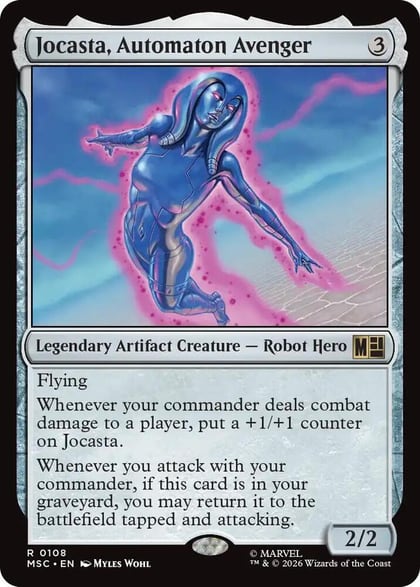 Jocasta, Automaton Avenger, Commander: Marvel Super Heroes 108