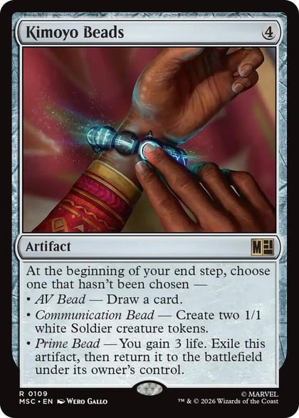 Kimoyo Beads (Surge Foil), Commander: Marvel Super Heroes 109