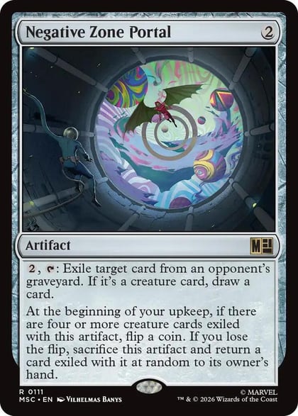 Negative Zone Portal, Commander: Marvel Super Heroes 111