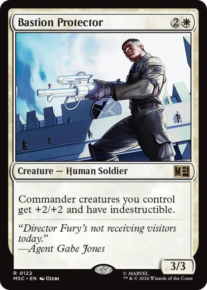 Bastion Protector, Commander: Marvel Super Heroes 122