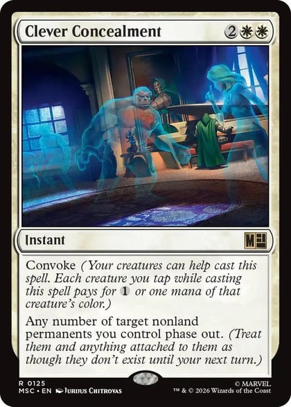 Clever Concealment, Commander: Marvel Super Heroes 125