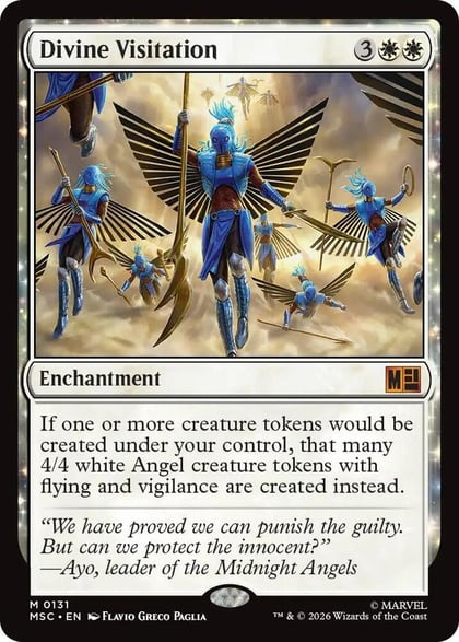 Divine Visitation (Surge Foil), Commander: Marvel Super Heroes 131