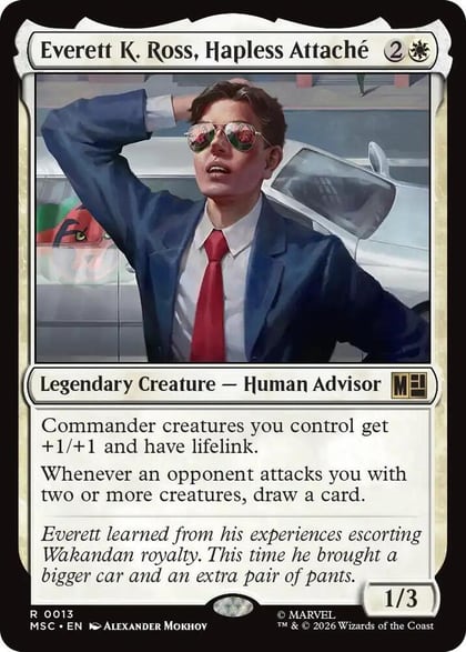Everett K. Ross, Hapless Attache, Commander: Marvel Super Heroes 13