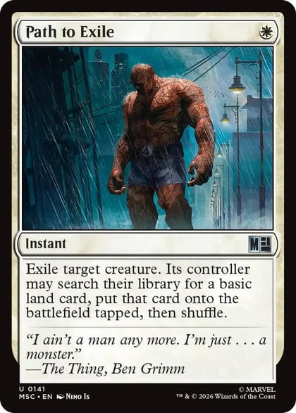 Path to Exile (Surge Foil), Commander: Marvel Super Heroes 141