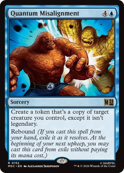 Quantum Misalignment, Commander: Marvel Super Heroes 152