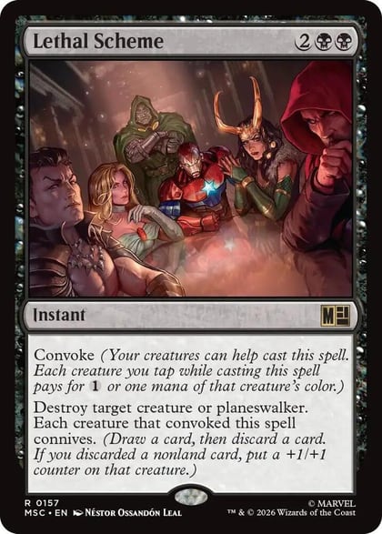 Lethal Scheme, Commander: Marvel Super Heroes 157