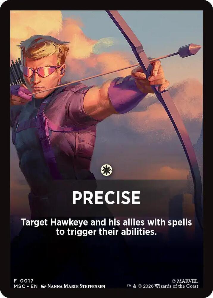 Precise Theme Card, Commander: Marvel Super Heroes 17