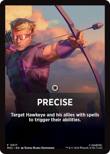 Precise Theme Card, Commander: Marvel Super Heroes 17