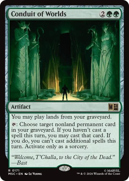 Conduit of Worlds (Surge Foil), Commander: Marvel Super Heroes 171