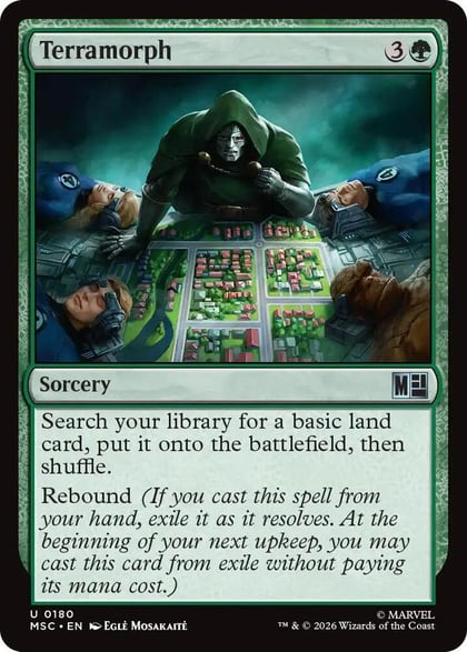 Terramorph (Surge Foil), Commander: Marvel Super Heroes 180