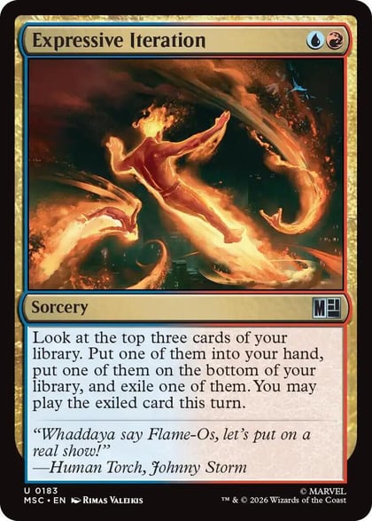 Expressive Iteration, Commander: Marvel Super Heroes 183