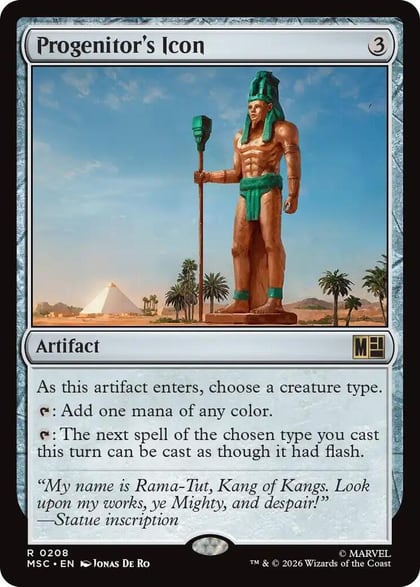 Progenitor's Icon (Surge Foil), Commander: Marvel Super Heroes 208