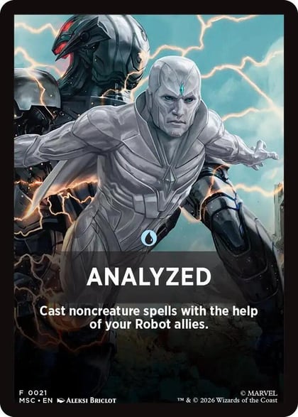 Analyzed Theme Card, Commander: Marvel Super Heroes 21