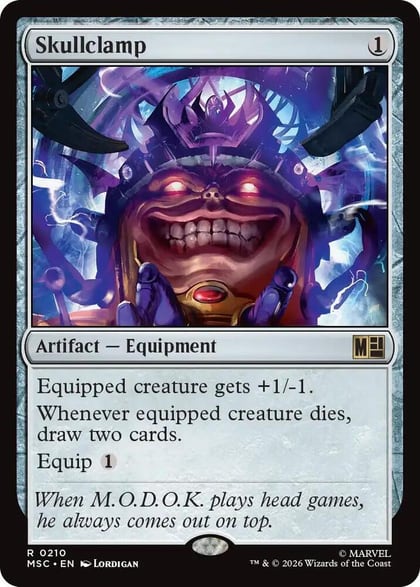 Skullclamp, Commander: Marvel Super Heroes 210