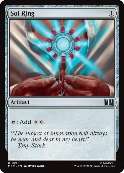 Sol Ring (0211), Commander: Marvel Super Heroes 211