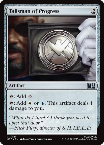 Talisman of Progress, Commander: Marvel Super Heroes 221