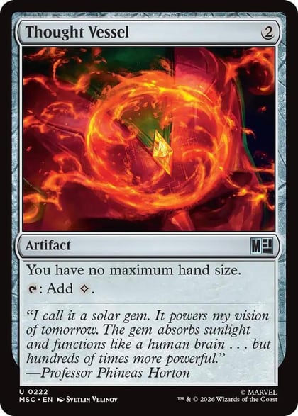 Thought Vessel (Surge Foil), Commander: Marvel Super Heroes 222