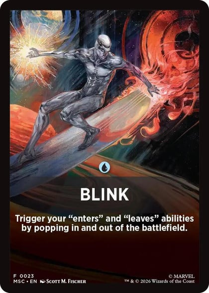 Blink Theme Card, Commander: Marvel Super Heroes 23