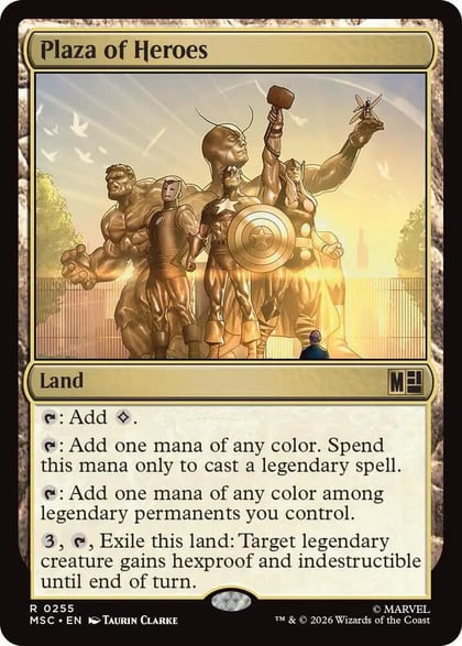 Plaza of Heroes, Commander: Marvel Super Heroes 255